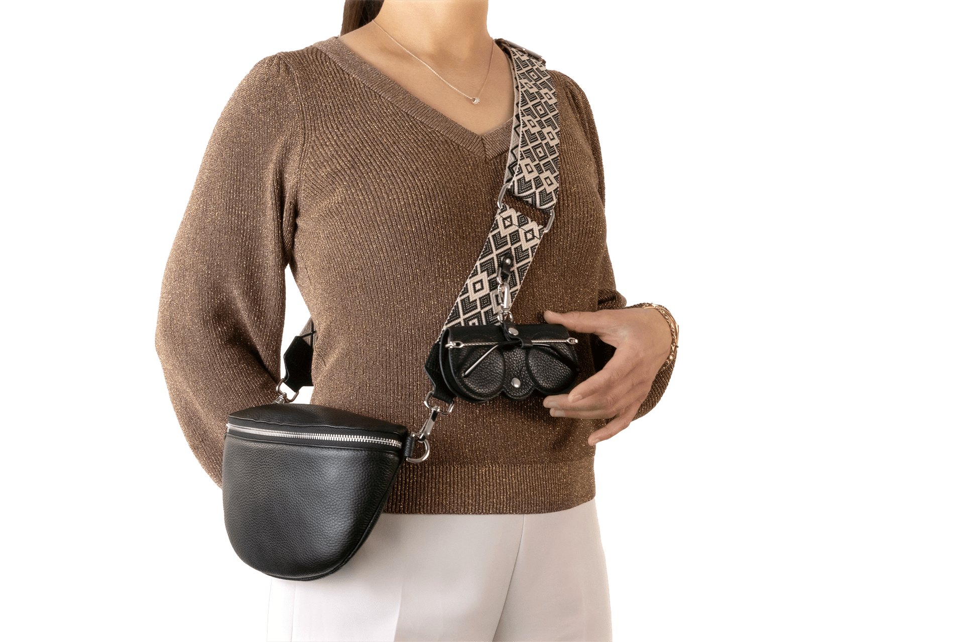 Cros Body Bagg met accessoire set