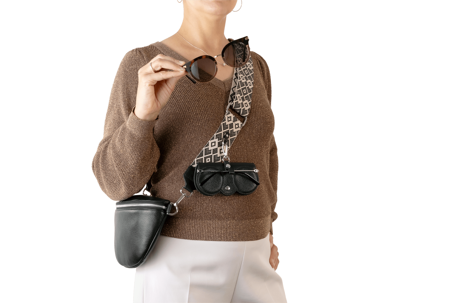 Cros Body Bagg met accessoire set