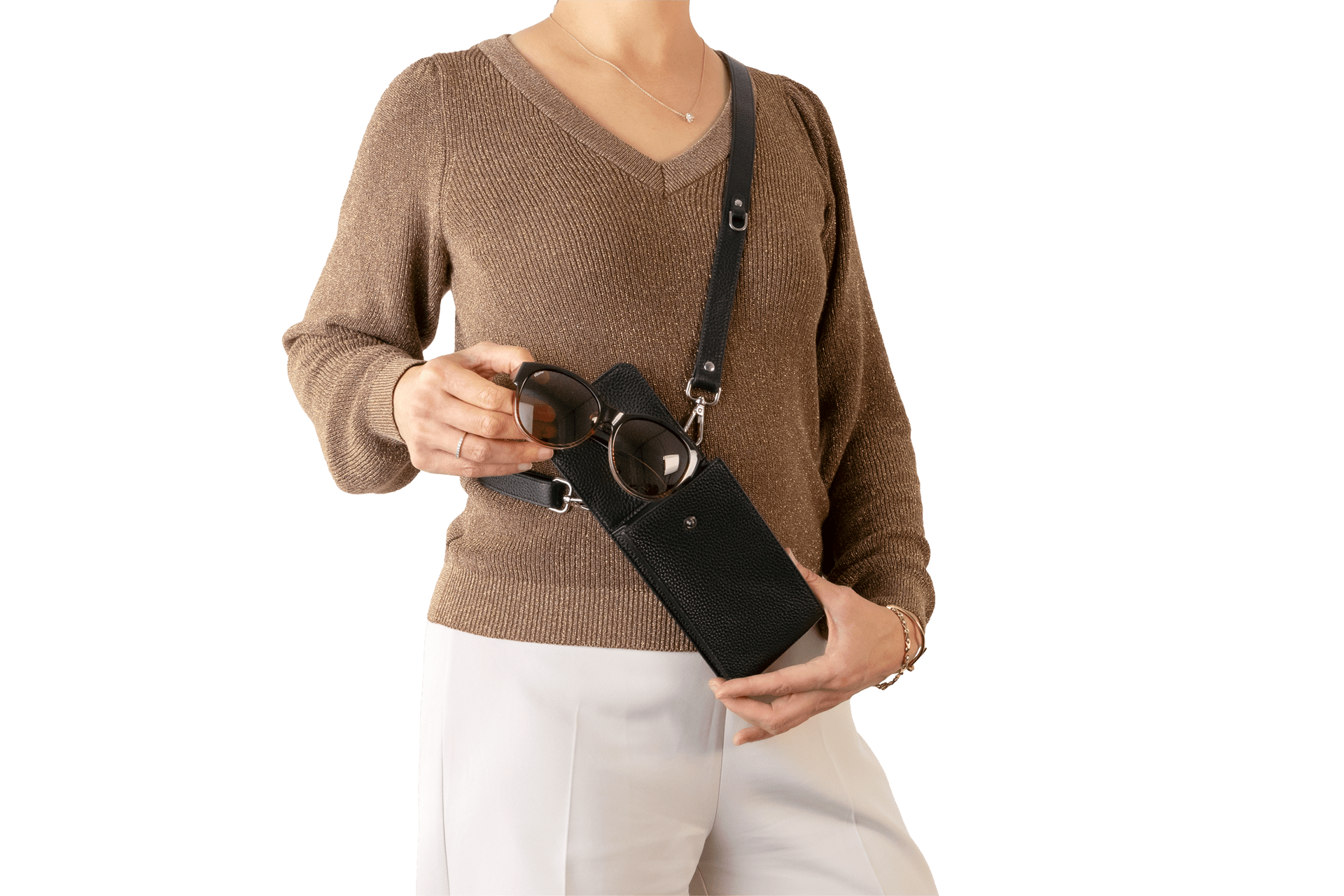 smartphone - telefoonetui zwart