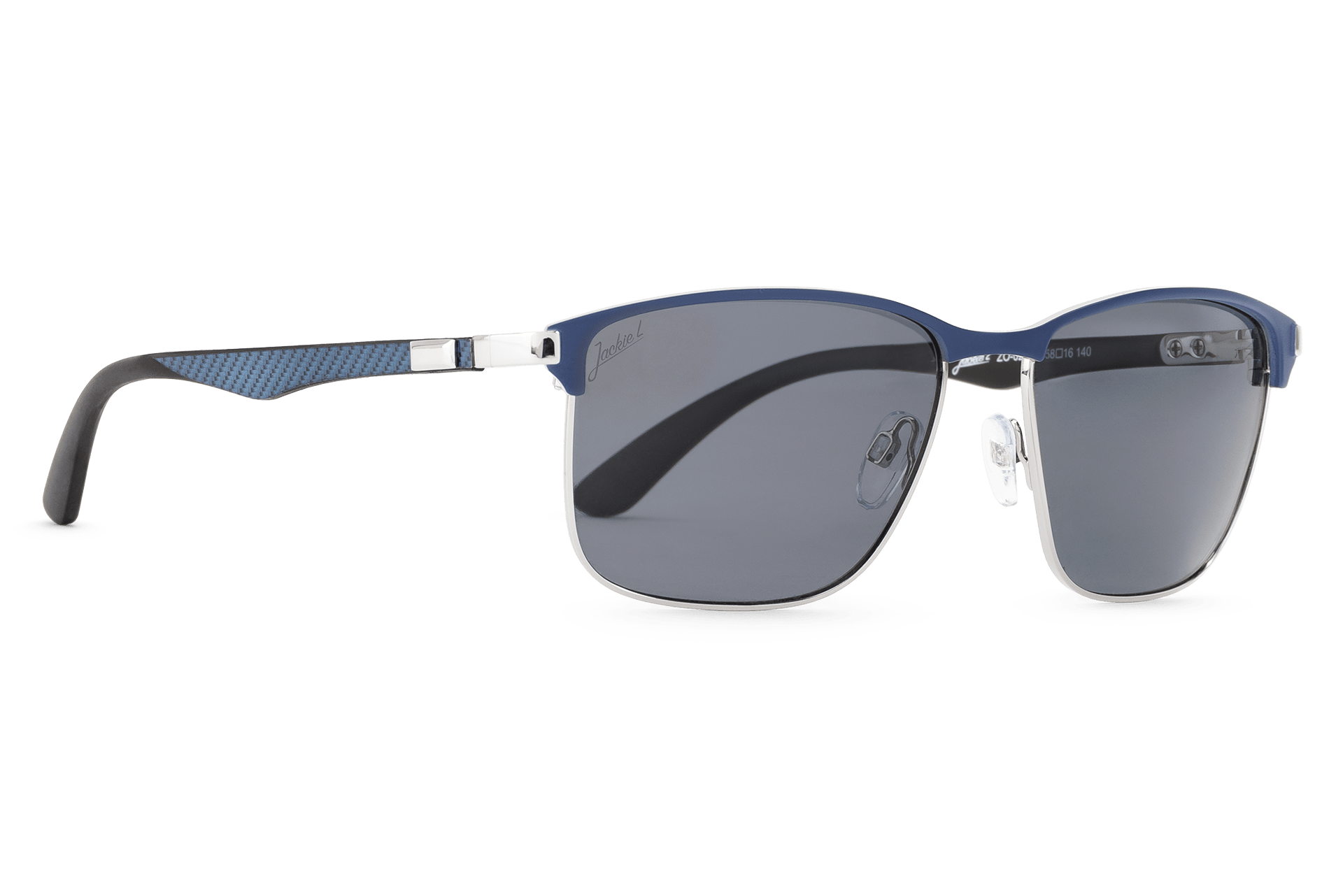 Jackie L Toulon Navy-Silver
