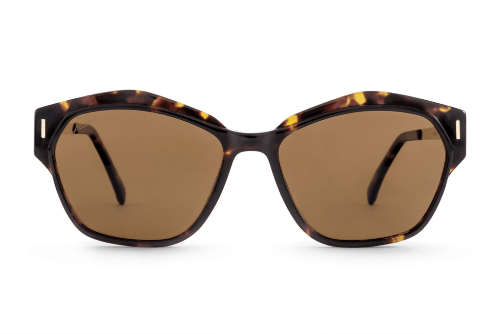 Zonnebril Jackie L Nancy ZO-0253A havana acetaat _ front
