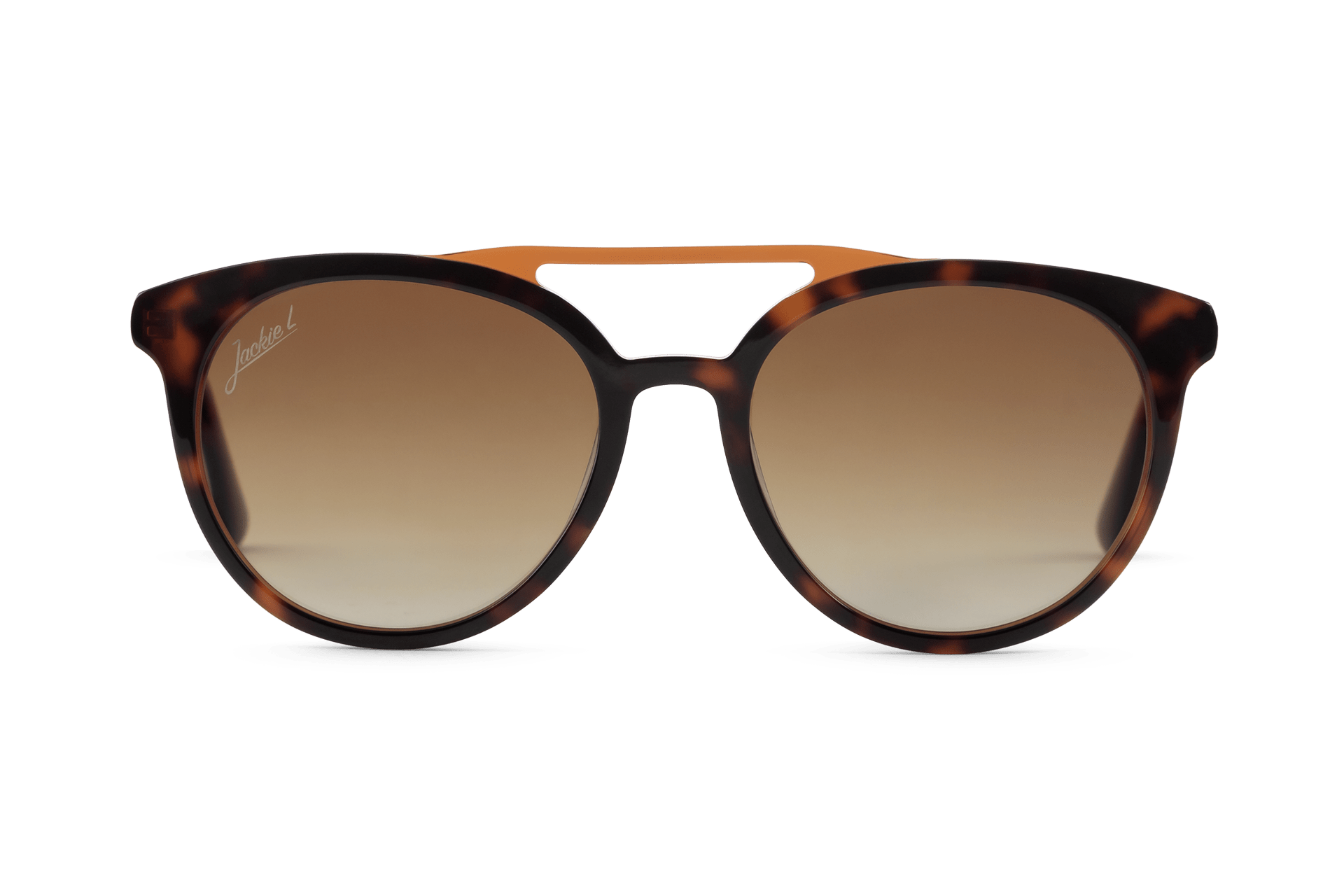 Zonnebril Jackie L ZO-0254A havana acetaat _ front