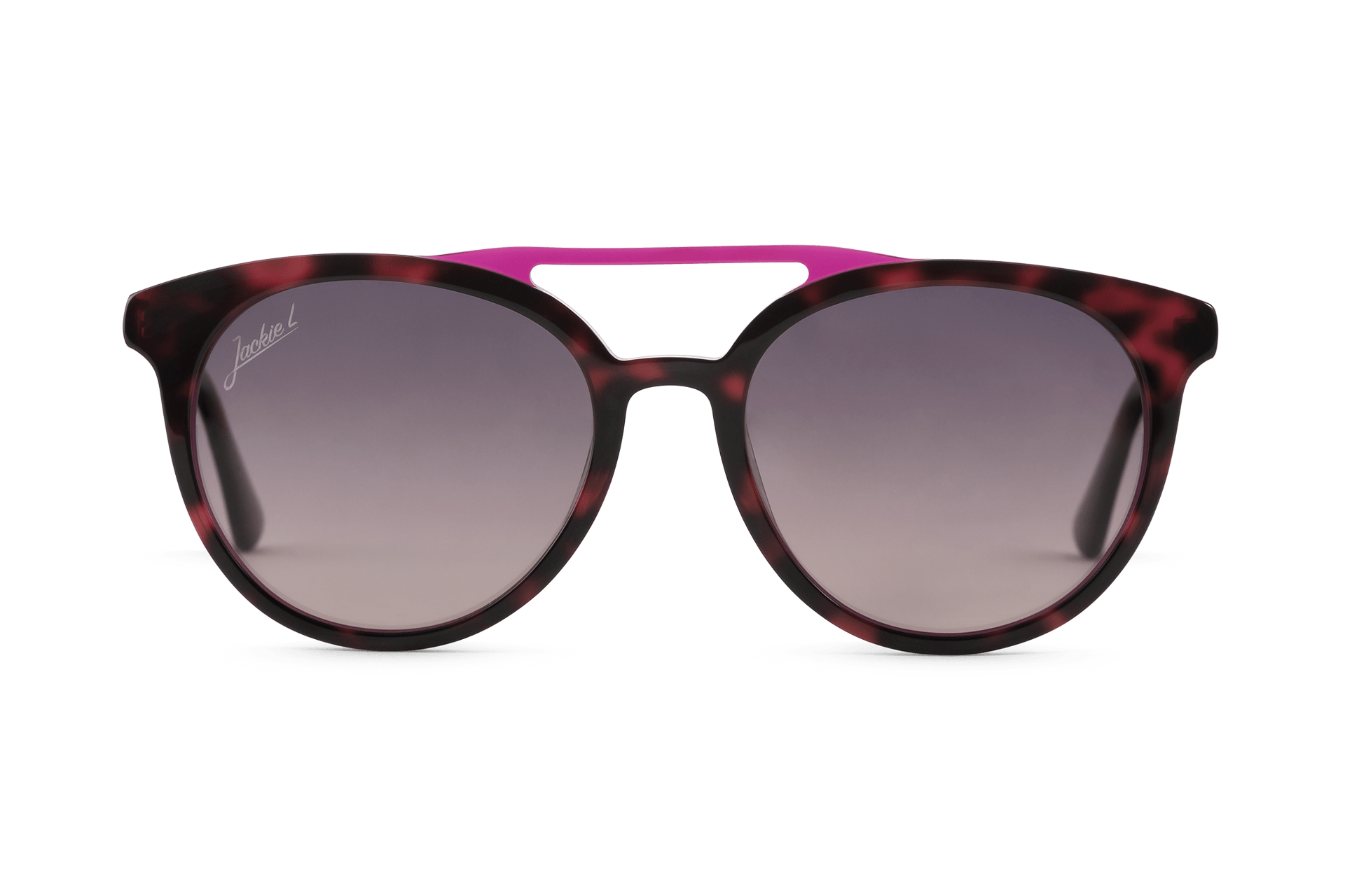 Zonnebril Jackie L ZO-0254B Roze acetaat _ front