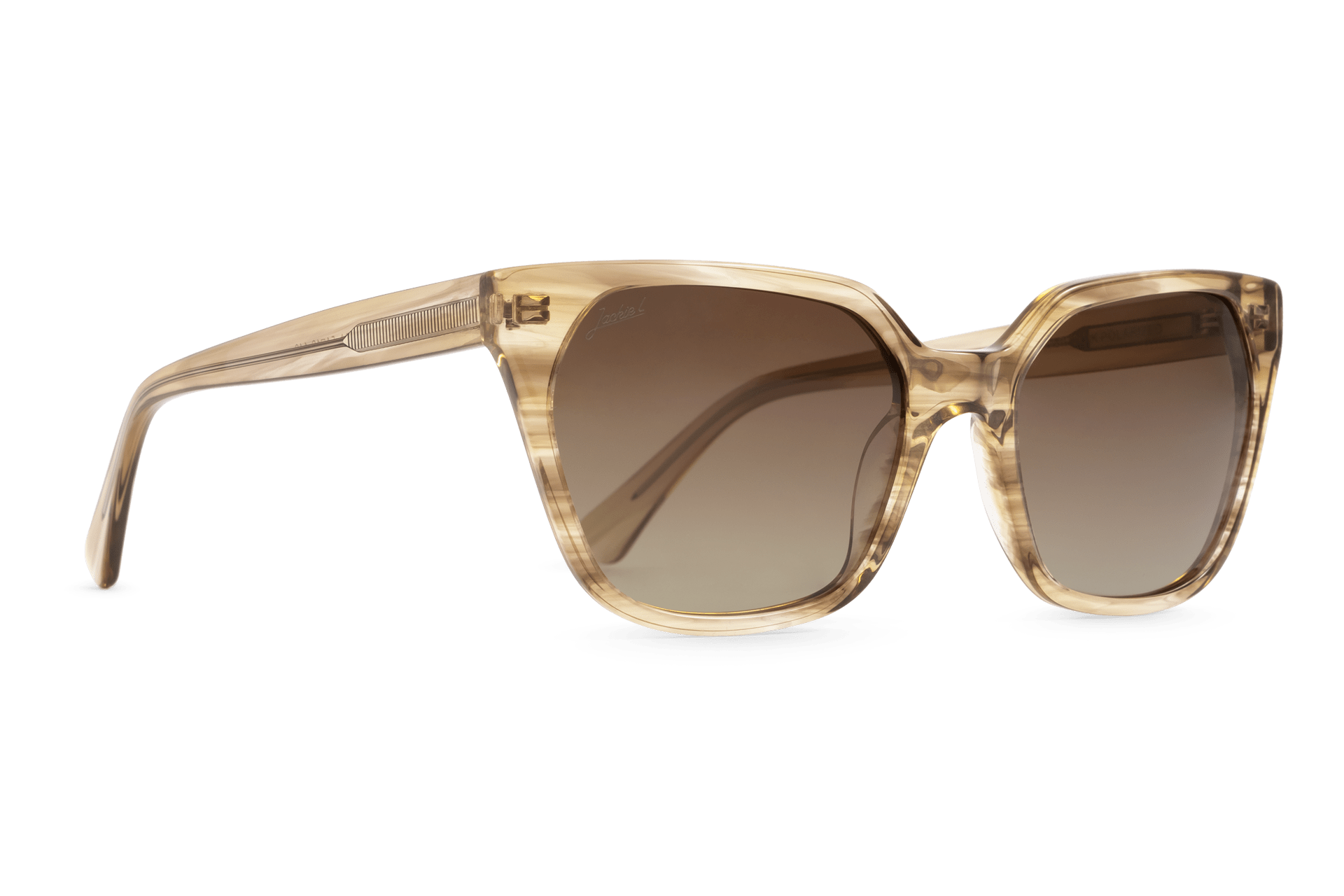 Zonnebril Jackie L Honfleur ZO-0259A is een vrouwelijke cat-eye zonnebril voor dames_right