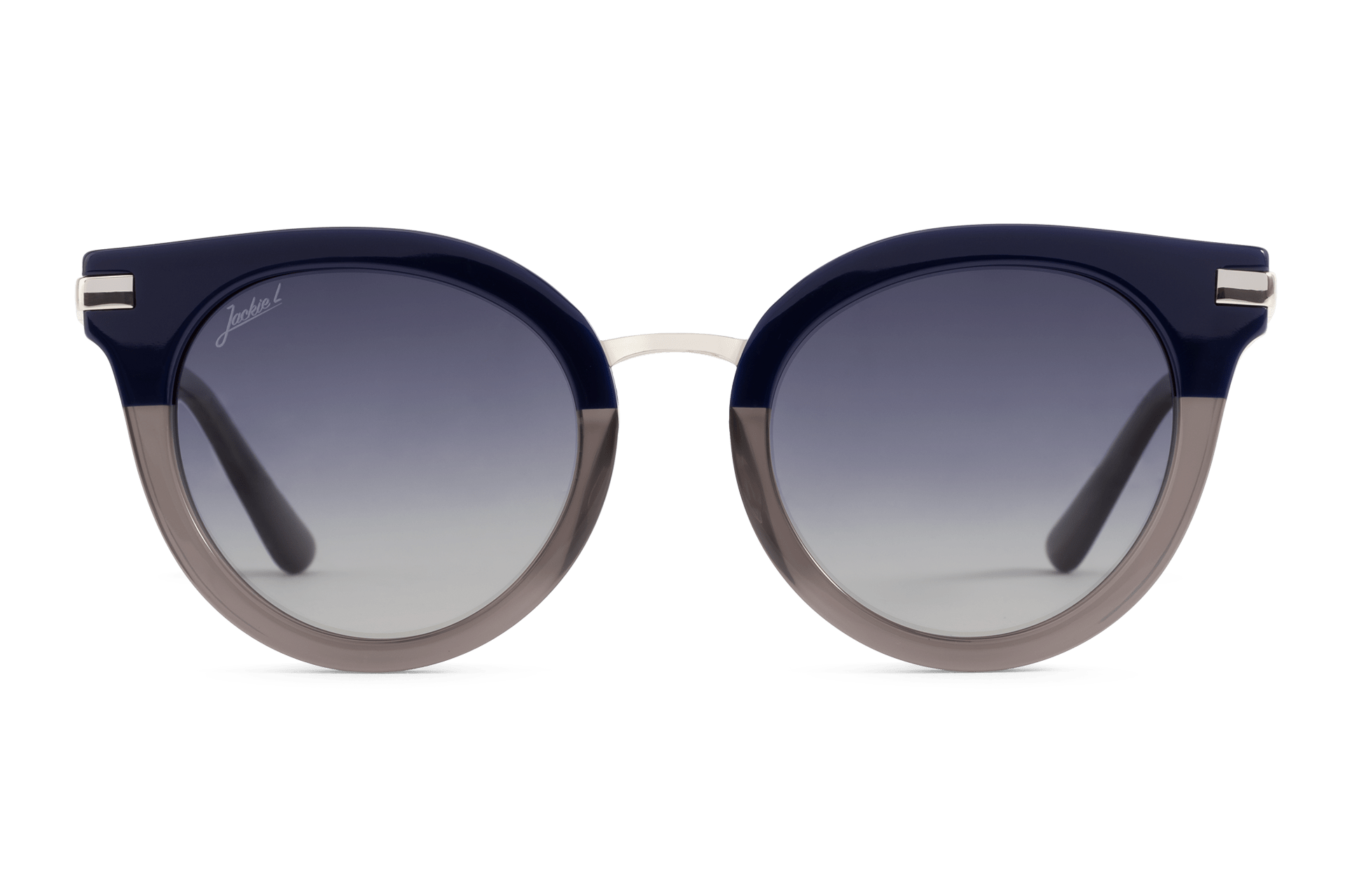 Zonnebril Jackie L Nice ZO-0262B donkerblauw - donkergrijs acetaat