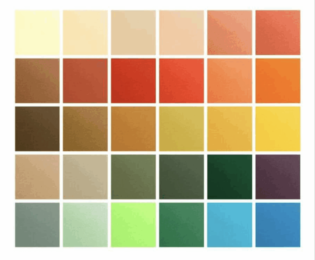 herfstkleuren type