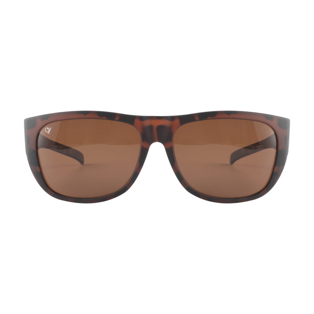 overzetzonnebril QV-A101BB havana
