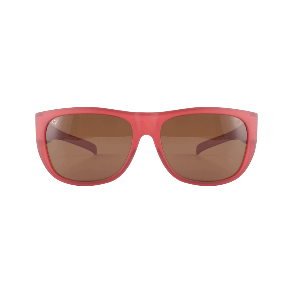 overzetzonnebril QV-A101EB rood
