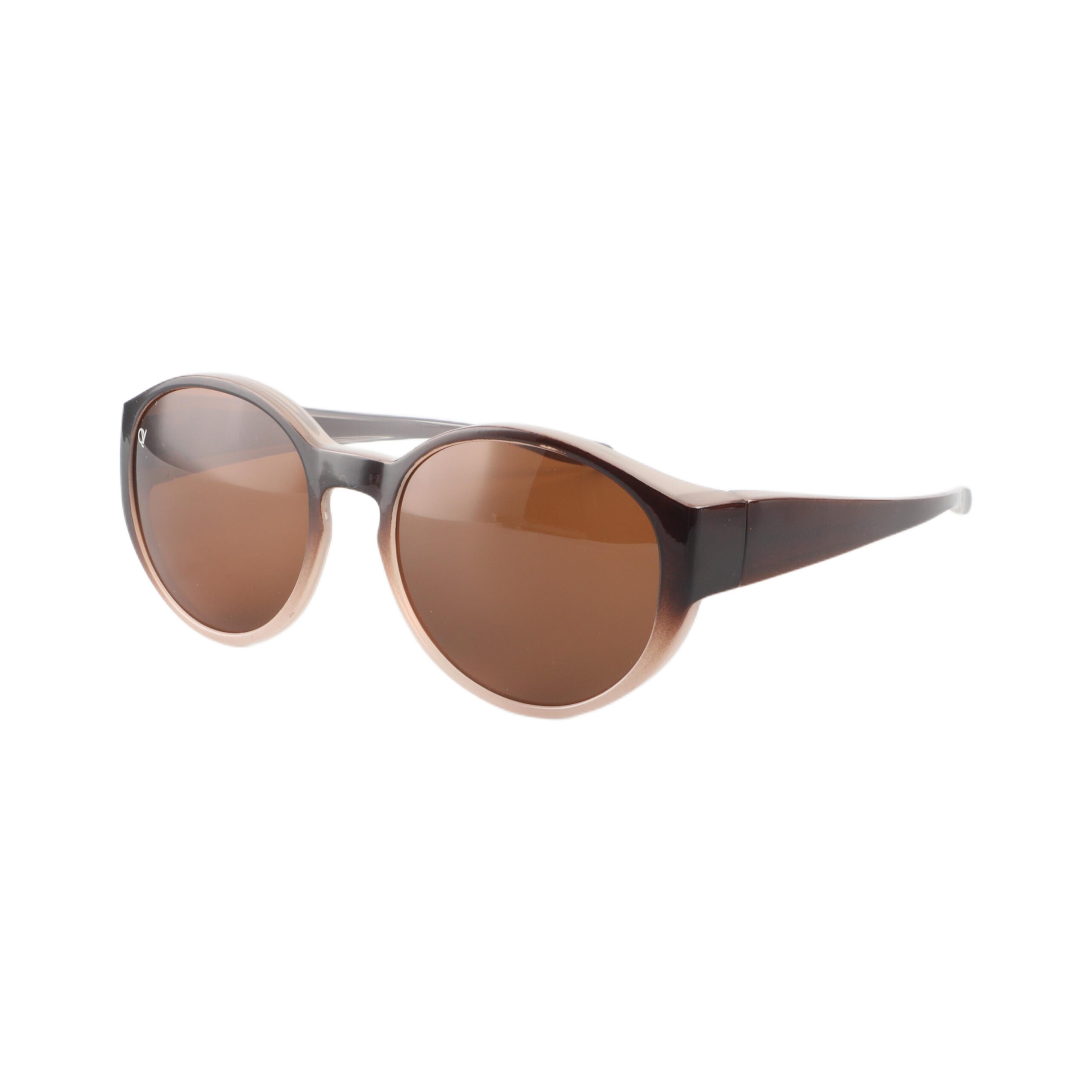overzetzonnebril QV-A103EB bruin-beige_links
