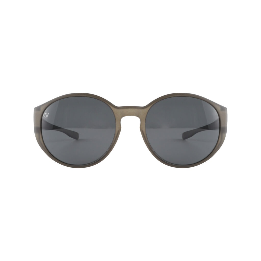 overzetzonnebril QV-A103FS mat kristal grijs