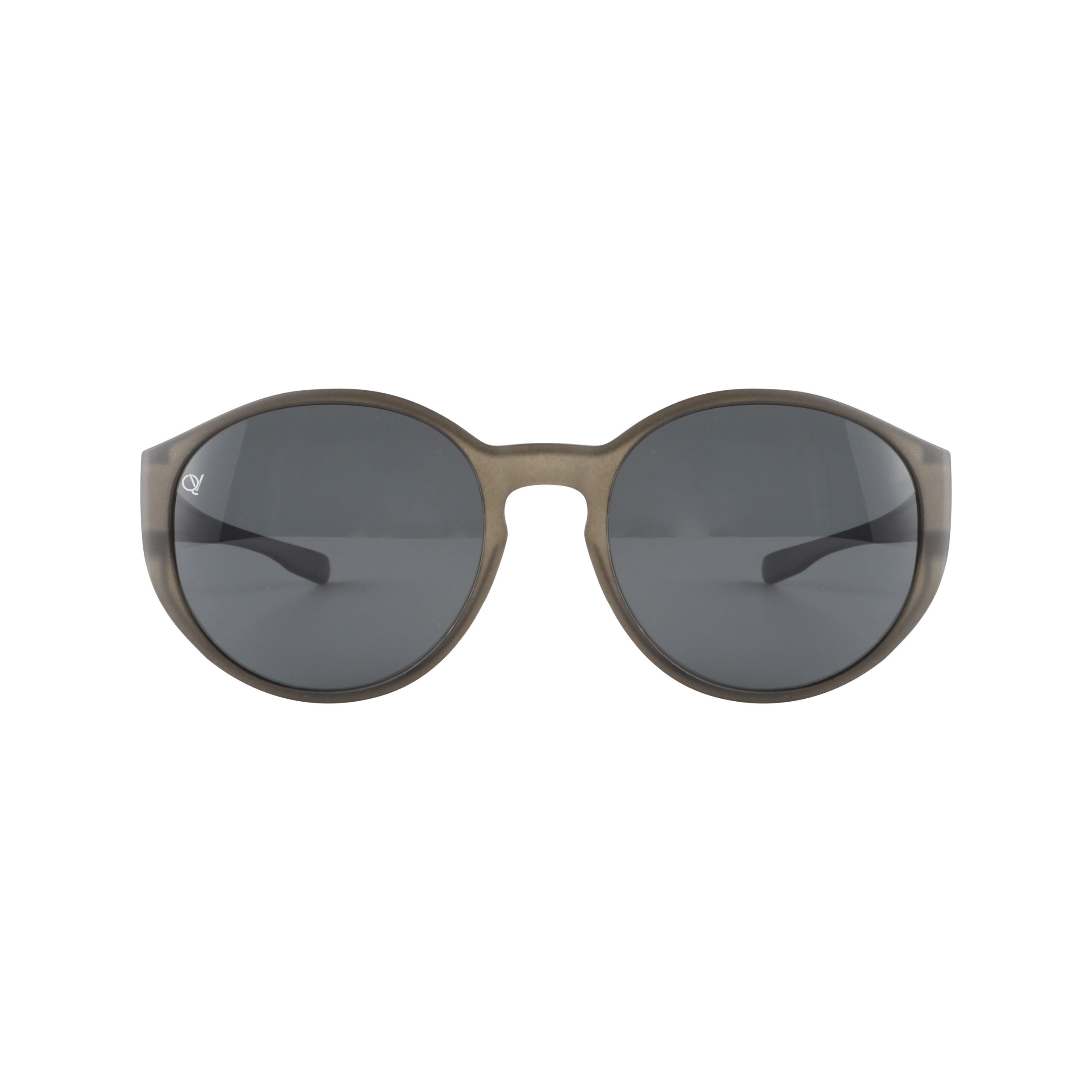 overzetzonnebril QV-A103FS mat kristal grijs