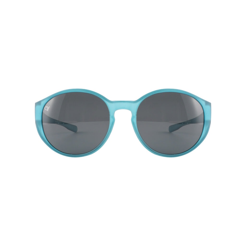overzetzonnebril QV-A103GS mat kristal blauw