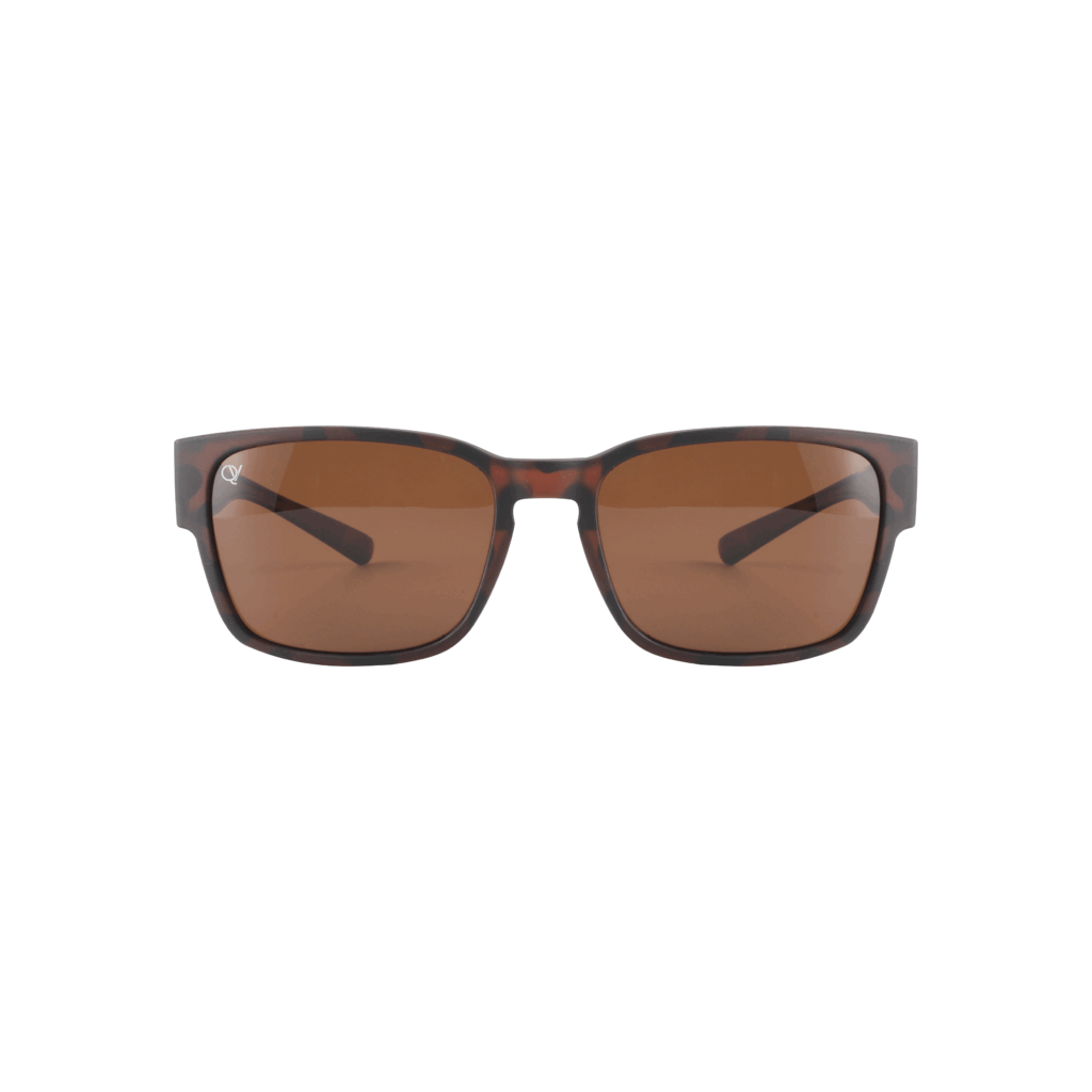 overzetzonnebril QV-A104BB mat donker havana