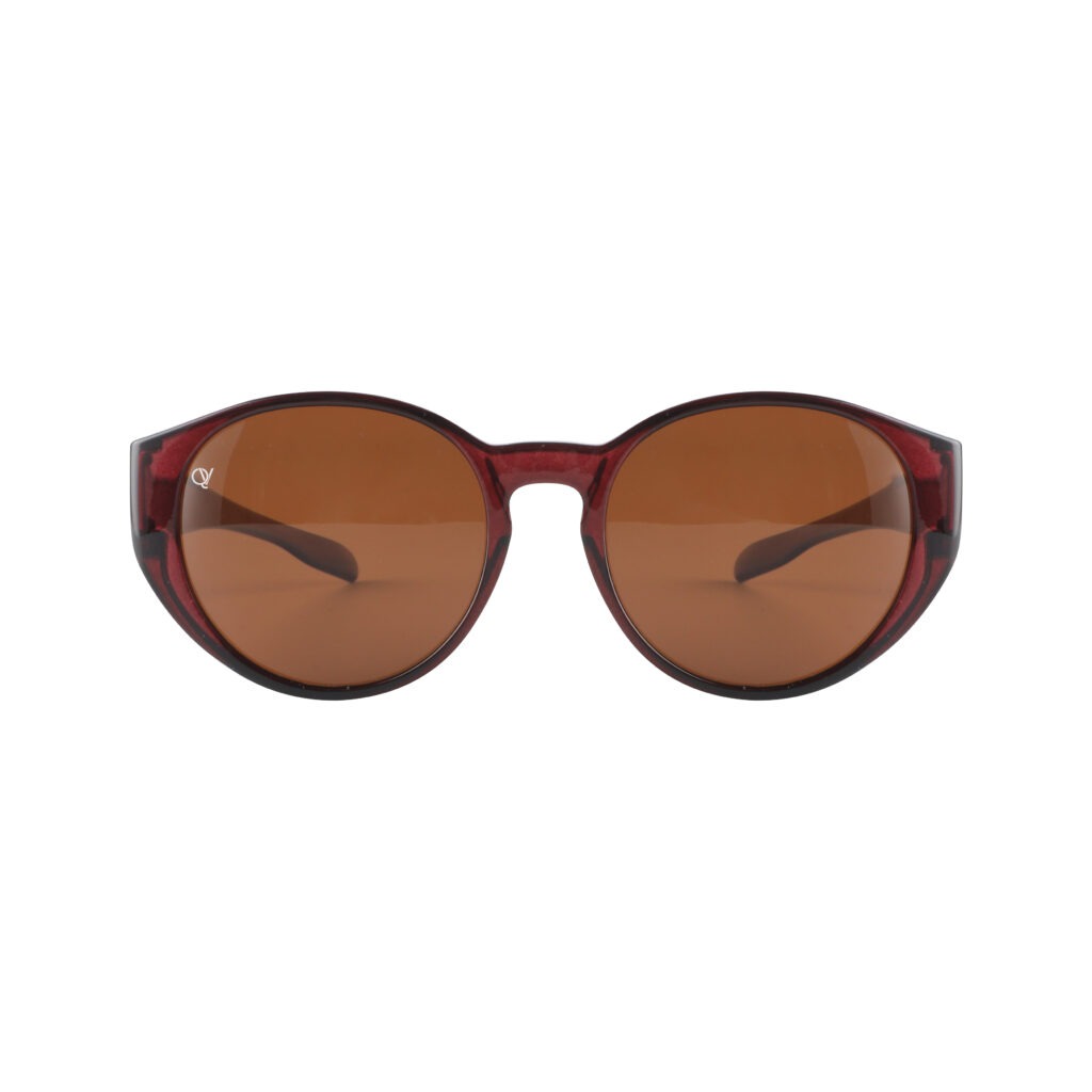 overzetzonnebril QV-A106CB Shiny Paars