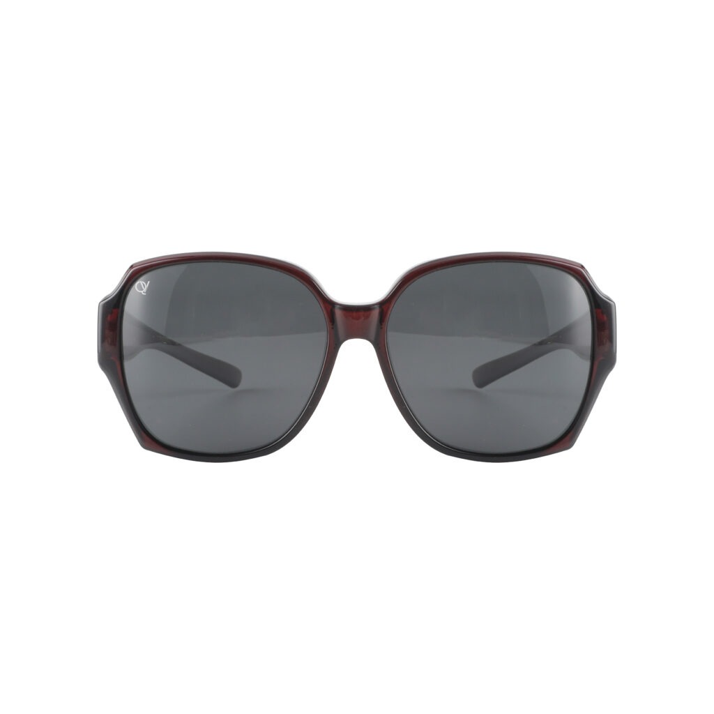 Overzetzonnebril QV-A107CS Shiny Paars