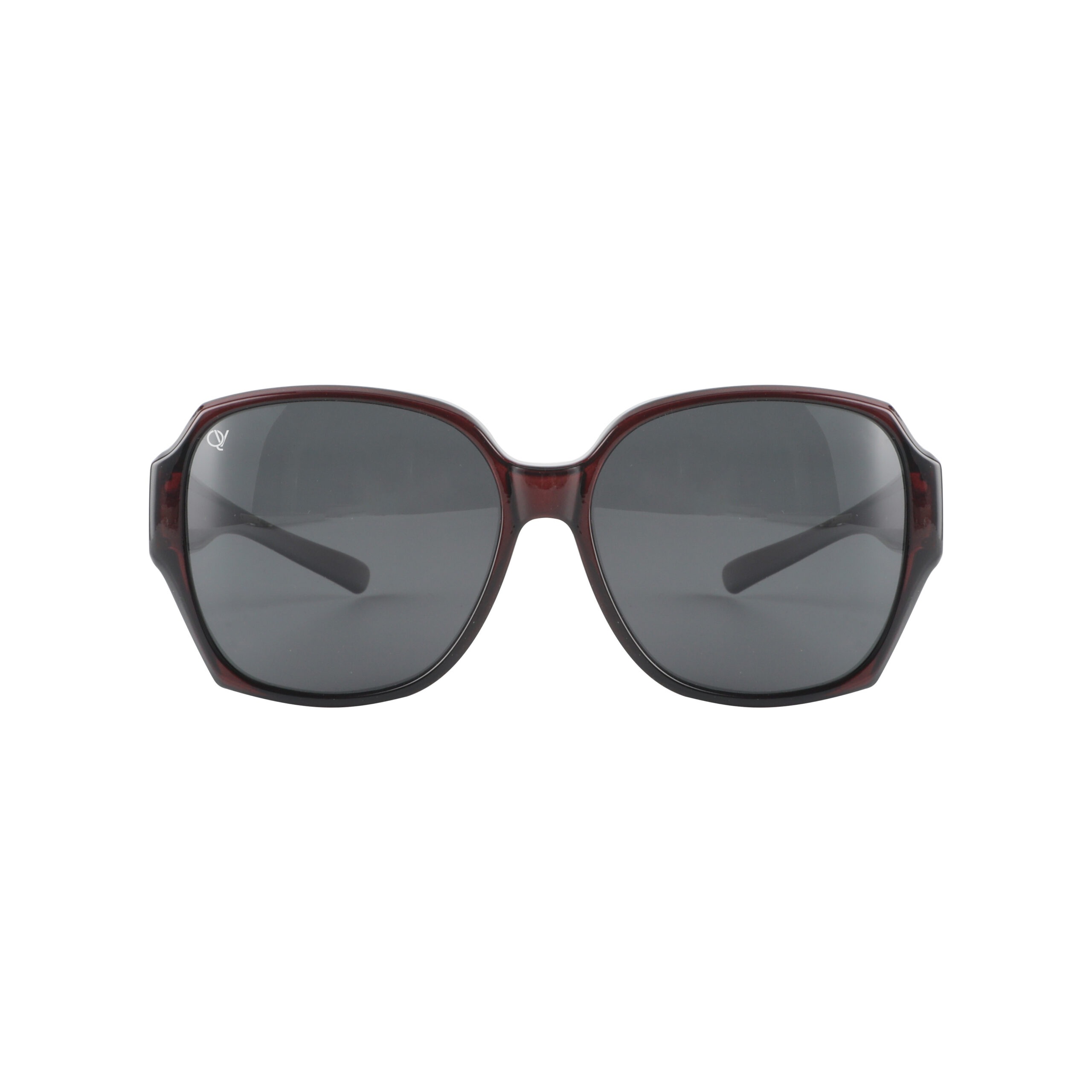 Overzetzonnebril QV-A107CS Shiny Paars
